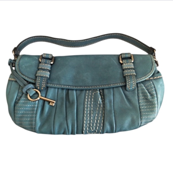 Small Leather Fossil Bag - Picture 1 of 7